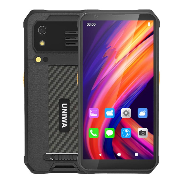 UNIWA M512 Standard Rugged Phone, 4GB+64GB, IP65 Waterproof Dustproof Shockproof, 4100mAh Battery, 5.7 inch Android 12 MTK6762 Octa Core up to 2.0GHz, Network: 4G, NFC (Black) - Mega Discount Store LebanonLebanon