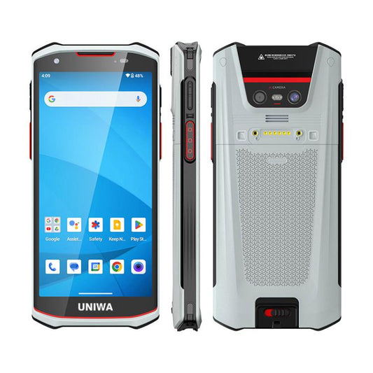 UNIWA NR5502 Rugged Smart PDA Phone, 6GB+128GB, 5.5 inch Android 13 Mediatek MT6833 Octa Core, Network: 5G, NFC, Plug:US Plug(White) - Mega Discount Store LebanonLebanon