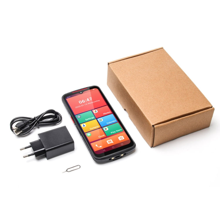 UNIWA NR6503 5G Handheld Scanner Phone, 8GB+128GB, 6.52 inch Android 13 Mediatek Kompanio 900T MT8791 Octa Core, Network: 5G(Black) - Mega Discount Store LebanonLebanon