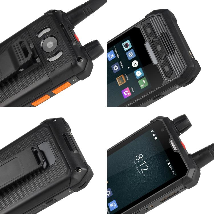 UNIWA P2 Plus UHF Walkie - Talkie Rugged Phone, 3GB+32GB, 4.0 inch Android 9.0 Mediatek MT6762 Octa Core, Network: 4G, NFC, Plug:EU Plug(Black) - Mega Discount Store LebanonLebanon