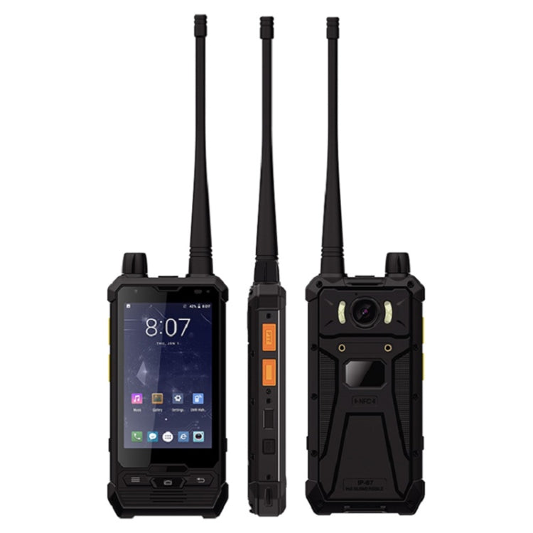 UNIWA P2 Walkie Talkie Rugged Phone, 3GB+32GB, IP67 Waterproof Dustproof Shockproof, 4.0 inch Android 8.1 Qualcomm Snapdragon SDM450 Octa Core up to 1.8GHz, Network: 4G, NFC, POC, SOS, OTG - Mega Discount Store LebanonLebanon