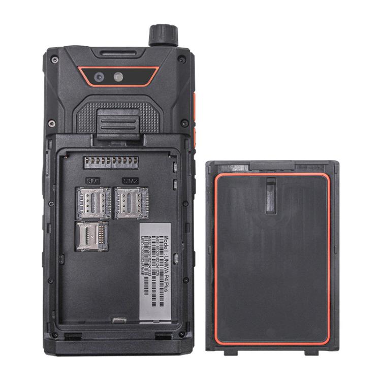UNIWA P4 Plus VHF Walkie Talkie Rugged Phone, 4GB+64GB, 4.0 inch Android 14 MediaTek MT6765 Helio P35 Octa Core, Network: 4G (AU Plug) - Mega Discount Store LebanonLebanon