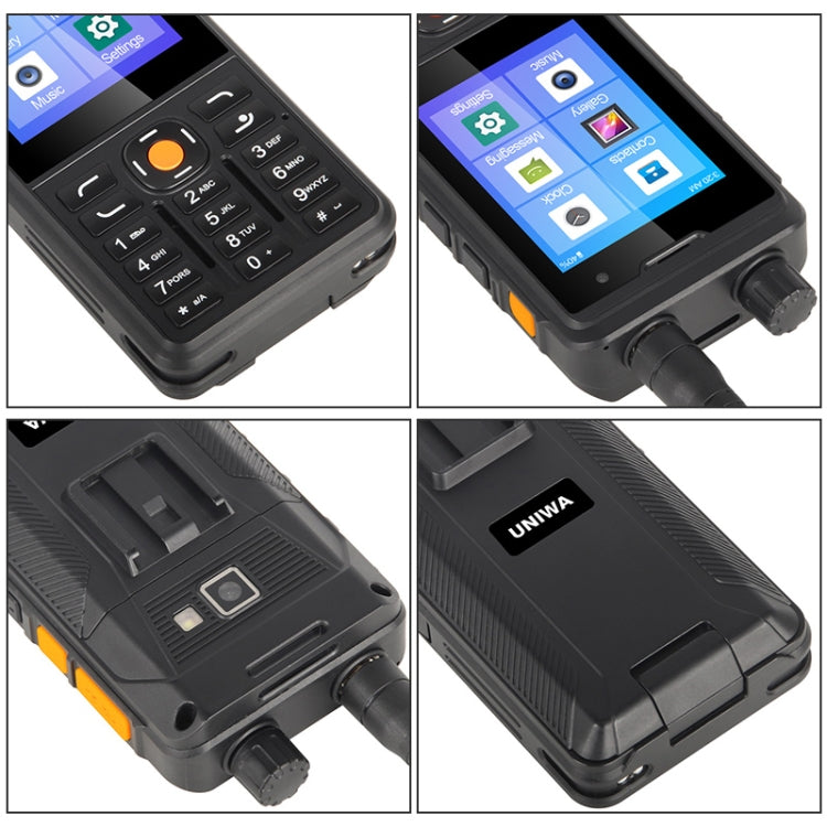 UNIWA P5 DMR POC Walkie Talkie Rugged Phone, 1GB+8GB, IP65 Waterproof Dustproof Shockproof, 5300mAh Battery, 2.8 inch Android 9.0 MTK6739 Quad Core up to 1.3GHz, Network: 4G, PTT - Mega Discount Store LebanonLebanon