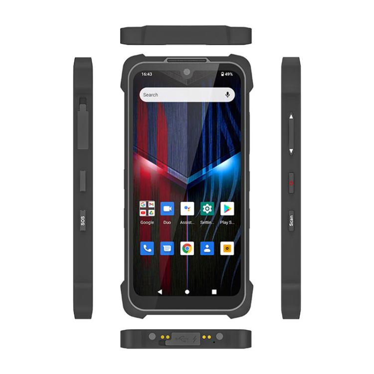 UNIWA P551 Handheld PDA Rugged Phone, 4GB+64GB, 5.5 inch Android 11 Mediatek MT6765 Helio P35 Octa Core, Network: 4G, Plug:AU Plug(Grey) - Mega Discount Store LebanonLebanon