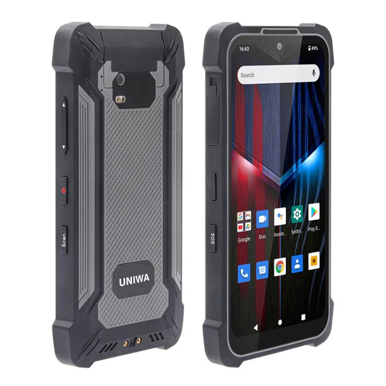UNIWA P551 Handheld PDA Rugged Phone, 4GB+64GB, 5.5 inch Android 11 Mediatek MT6765 Helio P35 Octa Core, Network: 4G, Plug:EU Plug(Orange) - Mega Discount Store LebanonLebanon