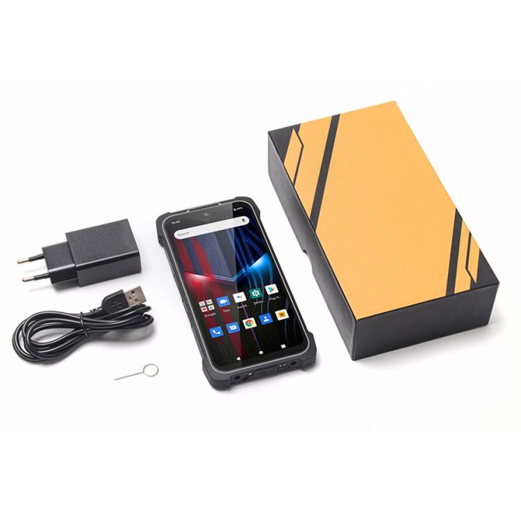 UNIWA P551 Handheld PDA Rugged Phone, 4GB+64GB, 5.5 inch Android 11 Mediatek MT6765 Helio P35 Octa Core, Network: 4G, Plug:UK Plug(Orange) - Mega Discount Store LebanonLebanon