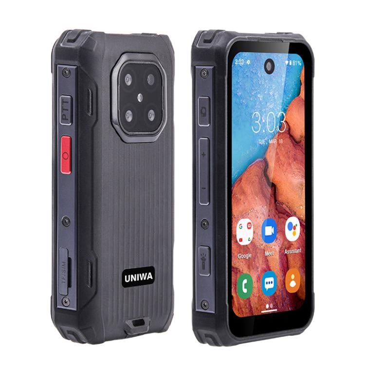 UNIWA R4002 Rugged Phone, 6GB+128GB, 3.88 inch Android 12 Mediatek MT6762 Octa Core, Network: 4G, OTG(Black) - Mega Discount Store LebanonLebanon