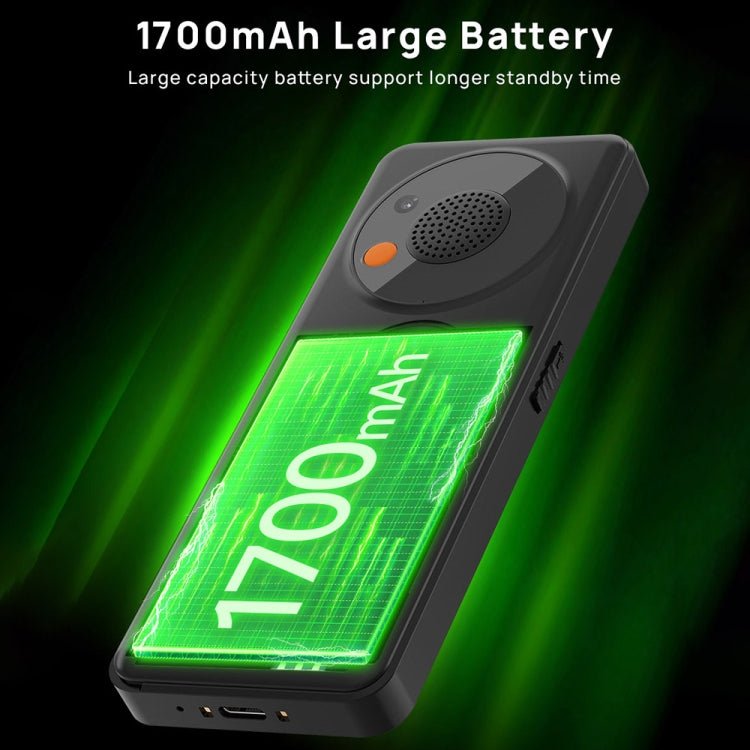 UNIWA V2000 Elder Keypad Phone, 2.4 inch Unisoc T107, 1700mAh Battery, LED Flashlight, SOS, Network: 4G, EU Plug (Red) - Mega Discount Store LebanonLebanon