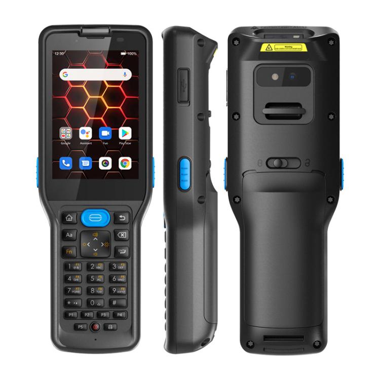 UNIWA V350 Handheld Rugged 2D Barcode Scanner, 4GB+64GB, 3.5 inch Android 12 Mediatek MT6761 Quad Core, T9 Keyboard, NFC, Network: 4G, Plug:EU Plug(Black) - Mega Discount Store LebanonLebanon