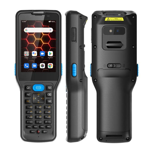 UNIWA V350 Handheld Rugged 2D Barcode Scanner, 4GB+64GB, 3.5 inch Android 12 Mediatek MT6761 Quad Core, T9 Keyboard, NFC, Network: 4G, Plug:EU Plug(Black) - Mega Discount Store LebanonLebanon