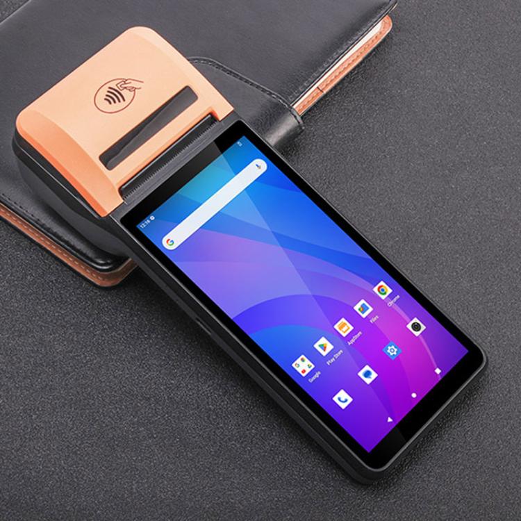 UNIWA V4P Standard Edition, 6 inch NFC Android 13 Smart Handheld POS Phone with Thermal Printer, 3GB+16GB, Unisoc SC9863a Octa Core, Network: 4G (Black) - Mega Discount Store LebanonLebanon