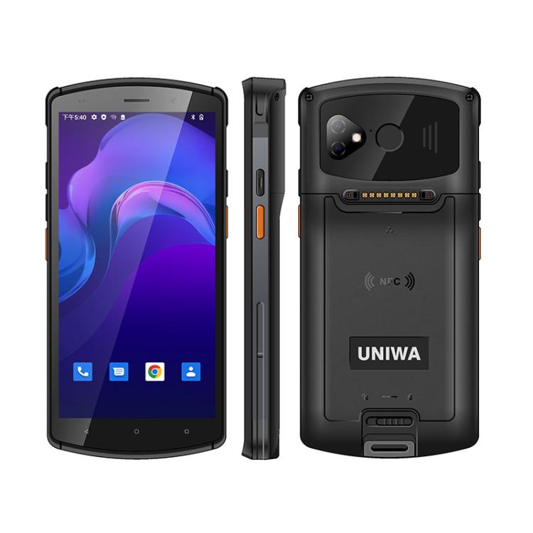 UNIWA V7S PDA Barcode Scanner Rugged Phone, 4GB+64GB, 5.7 inch Android 12 Mediatek MT6762 Octa Core, NFC, Network: 4G, Plug:AU Plug(Black) - Mega Discount Store LebanonLebanon
