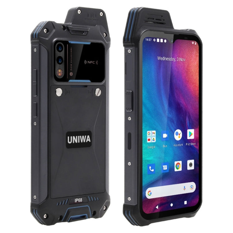 UNIWA W888 Explosion - proof Rugged Phone, 4GB+64GB, IP68 Waterproof Dustproof Shockproof, 5000mAh Battery, 6.3 inch Android 11 MTK6765 Helio P35 Octa Core up to 2.35GHz, Network: 4G, NFC, OTG(Black+Orange) - Mega Discount Store LebanonLebanon