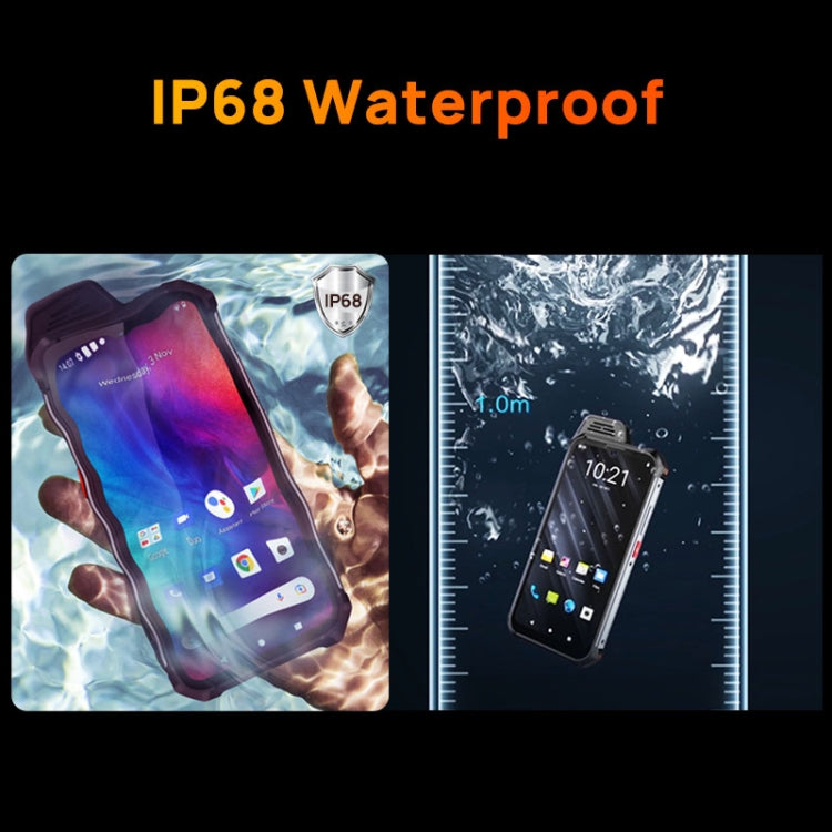 UNIWA W888 HD+ Rugged Phone, 4GB+64GB, 6.3 inch Android 11 Mediatek MT6765 Helio P35 Octa Core up to 2.3GHz, NFC, OTG, Network: 4G(Black Orange) - Mega Discount Store LebanonLebanon