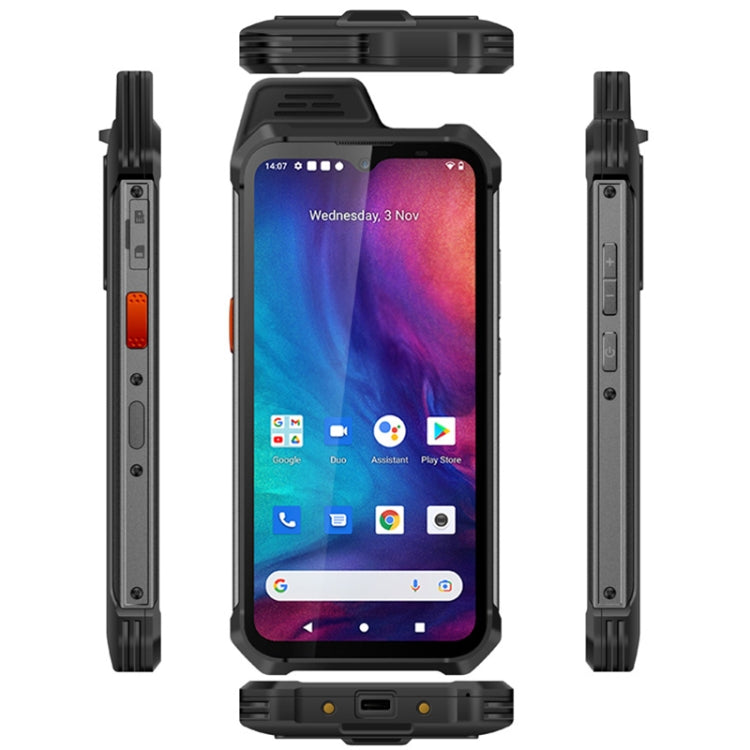 UNIWA W888 Standard Rugged Phone, 4GB+64GB, IP68 Waterproof Dustproof Shockproof, 5000mAh Battery, 6.3 inch Android 11 MTK6765 Helio P35 Octa Core up to 2.35GHz, Network: 4G, NFC, OTG(Black) - Mega Discount Store LebanonLebanon
