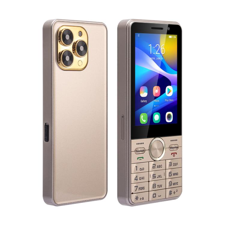 UNIWA XS17 Feature Phone, 2GB+16GB, 3.5 inch Android 8.1 MT6737M Quad Core, Network: 4G, Dual SIM Card (Black) - Mega Discount Store LebanonLebanon