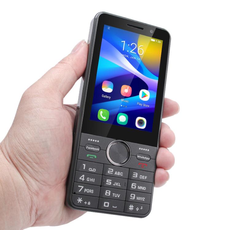 UNIWA XS24 Keypad Phone, 2GB+16GB, 3.5 inch Android 8.1 Mediatek MT6737M Quad Core, Flashlights, Network: 4G, Support Google Store, Plug:EU Plug(Black) - Mega Discount Store LebanonLebanon