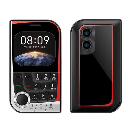 V10 Card Mobile Phone, 2.01 inch, MTK6261D, Support Bluetooth, FM, Torch, GSM, Dual SIM (Black) - Mega Discount Store LebanonLebanon