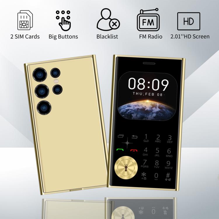 V8 Card Mobile Phone, 2.01 inch, MTK6261D, Support Bluetooth, FM, Torch, GSM, Dual SIM (Black) - Mega Discount Store LebanonLebanon