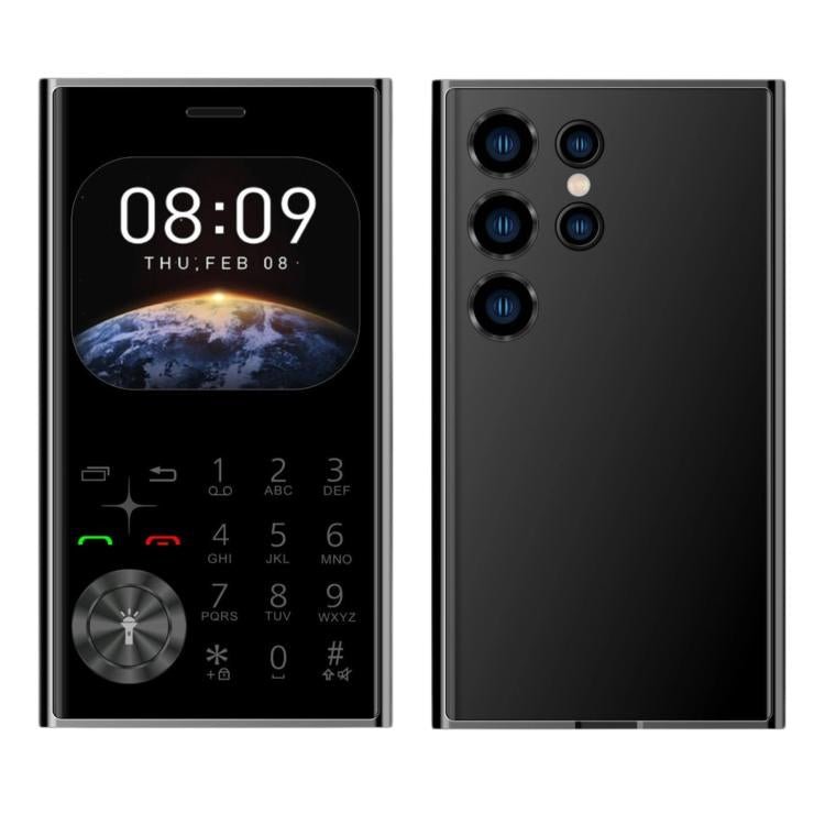 V8 Card Mobile Phone, 2.01 inch, MTK6261D, Support Bluetooth, FM, Torch, GSM, Dual SIM (Black) - Mega Discount Store LebanonLebanon