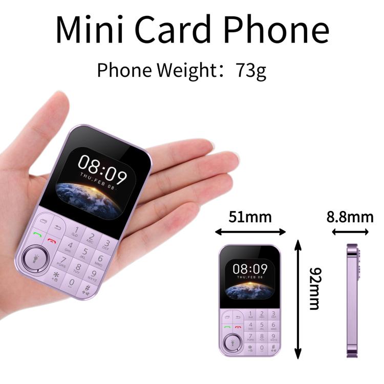 V9 Card Mobile Phone, 2.01 inch, MTK6261D, Support Bluetooth, FM, Torch, GSM, Dual SIM (Black) - Mega Discount Store LebanonLebanon
