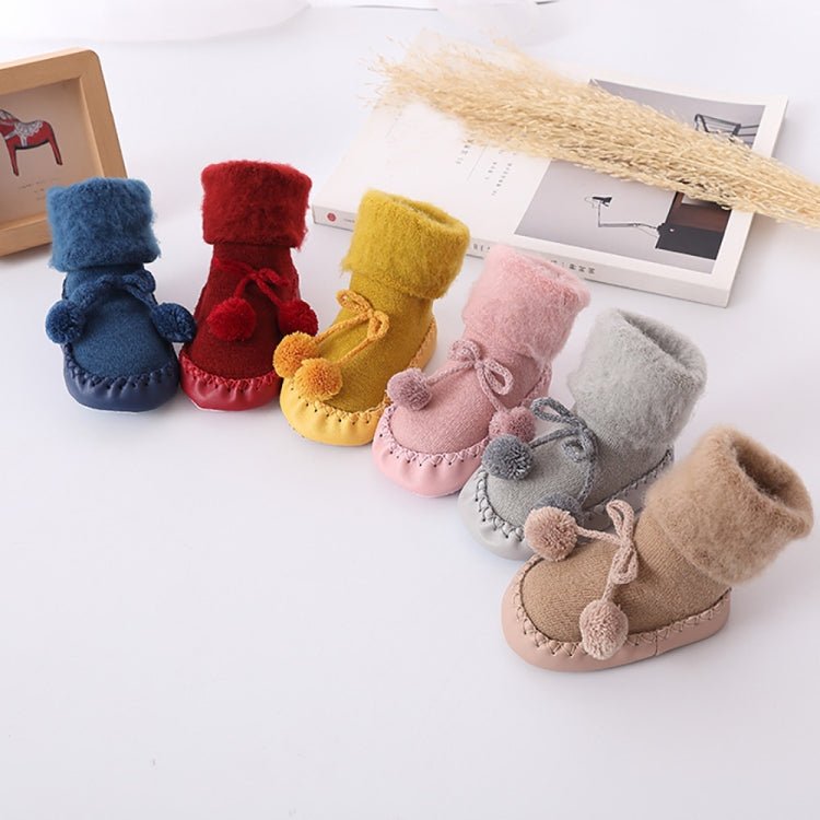 Winter Baby Warmer Floor Shoes Anti - Slip Baby Step Shoes, Size:11cm(Pink) - Mega Discount Store LebanonLebanon