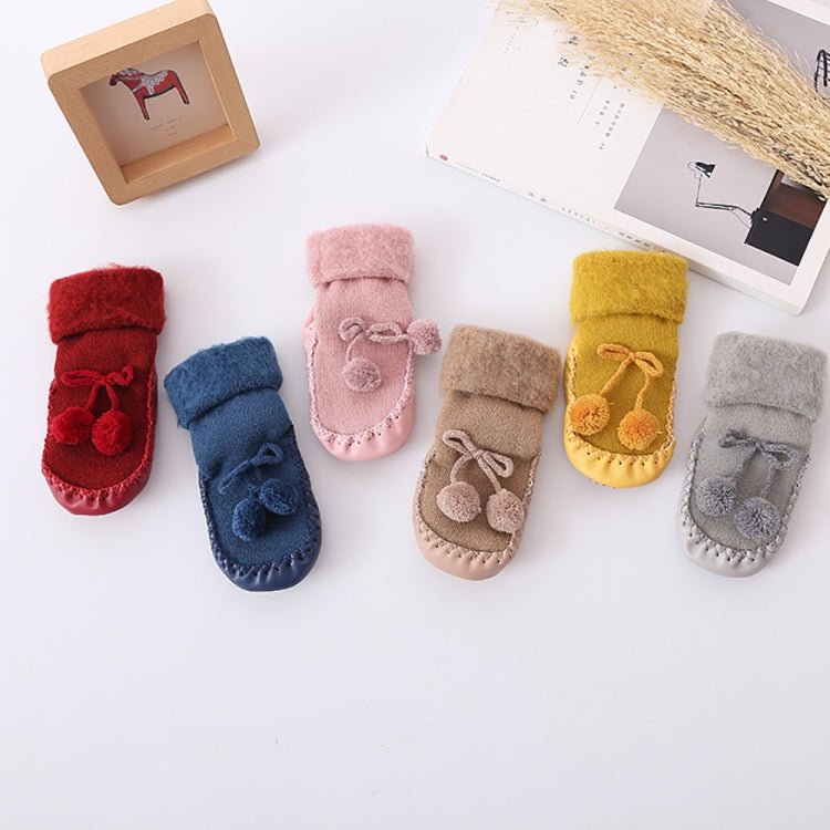Winter Baby Warmer Floor Shoes Anti - Slip Baby Step Shoes, Size:13cm(Pink) - Mega Discount Store LebanonLebanon
