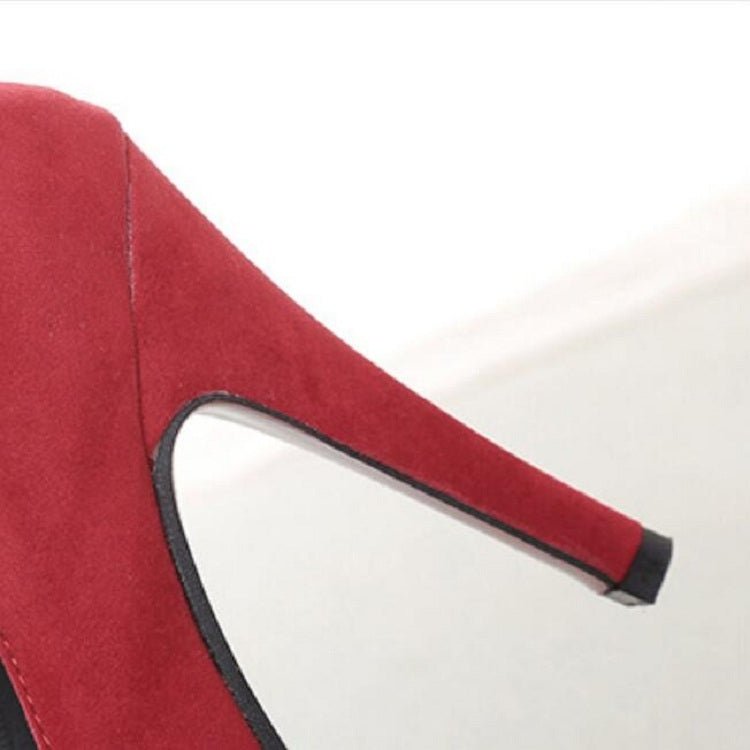Women Shoes Round Toe Stiletto High Heels, Size:39(Black) - Mega Discount Store LebanonLebanon