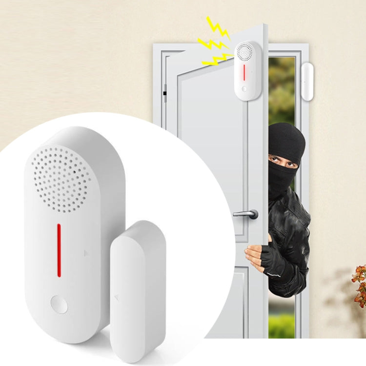 Tuya WiFi Sound And Light Door Magnetic Doors Windows Alarm Scene ...