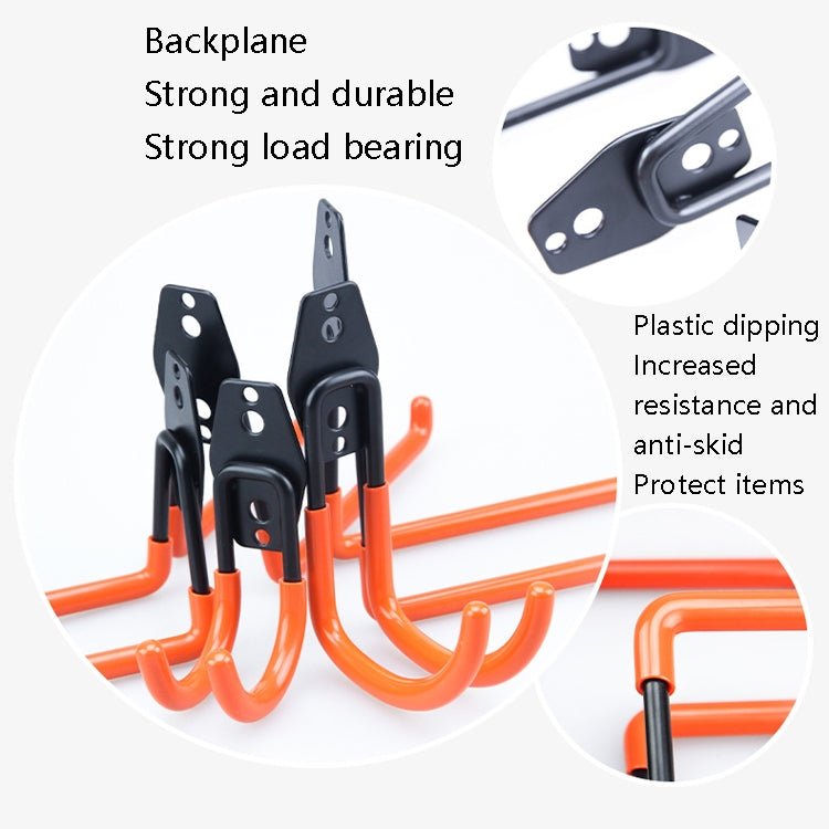 BEI WRH 5 PCS/Set 630 Garage Hook Warehouse Storage Dip Metal Hook(Bright Orange) - Mega Discount Store LebanonLebanon