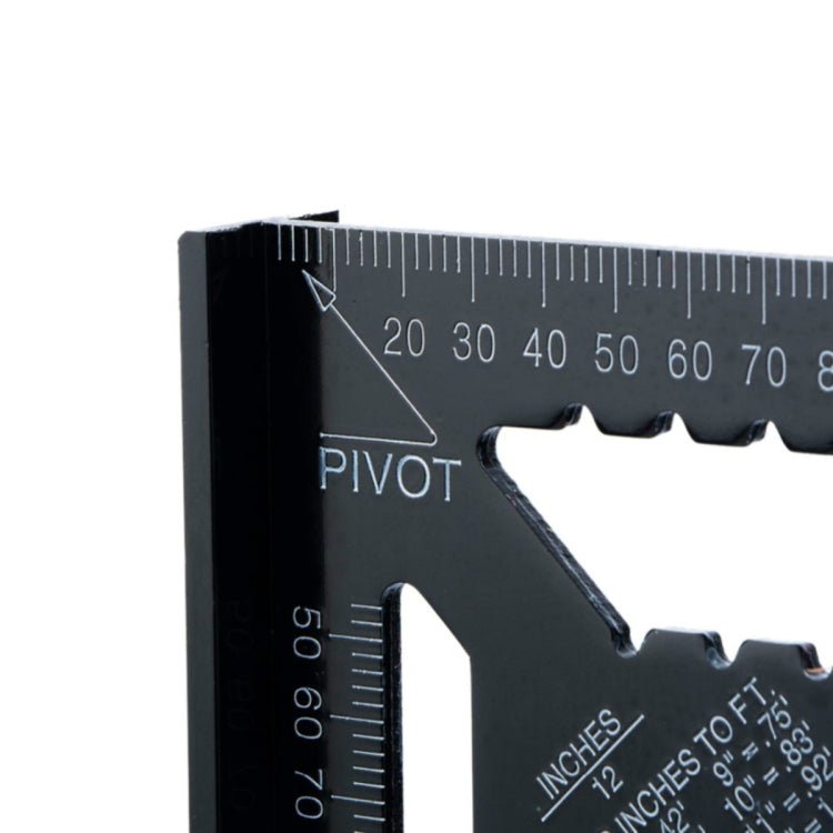 BEI WRH Angle Ruler Measuring Tool For Woodworking Square Layout Gauge(7 Inch Black Metric) - Mega Discount Store LebanonLebanon