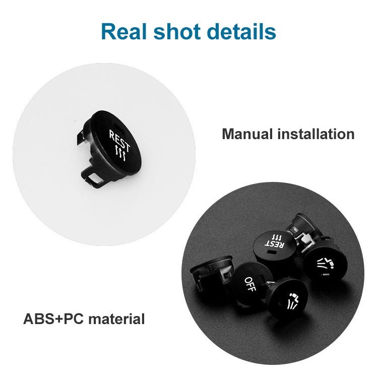 BEI WRH Car Air Conditioner Panel Switch Button MAX Snow Key 6131 9250 196 - 1 for BMW E60 2003 - 2010, Left Driving - Mega Discount Store LebanonLebanon