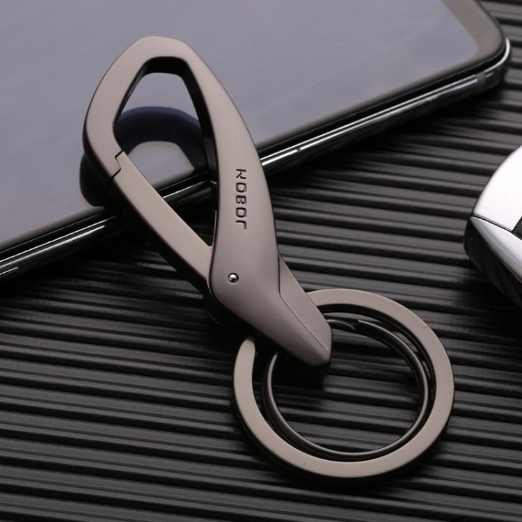 BEI WRH JOBON ZB - 197 Car Waist Hanging Keychain Double Ring Metal Keychain(Black) - Mega Discount Store LebanonLebanon