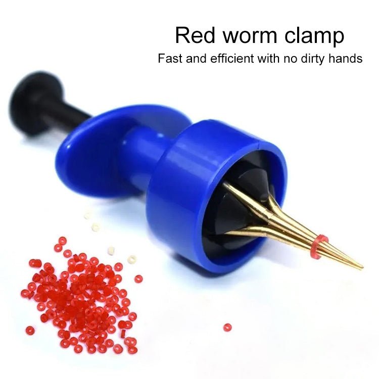 BEI WRH Red Worm Clip Hanging Bait Device Earthworm Live Bait Clip 1pc - Mega Discount Store LebanonLebanon